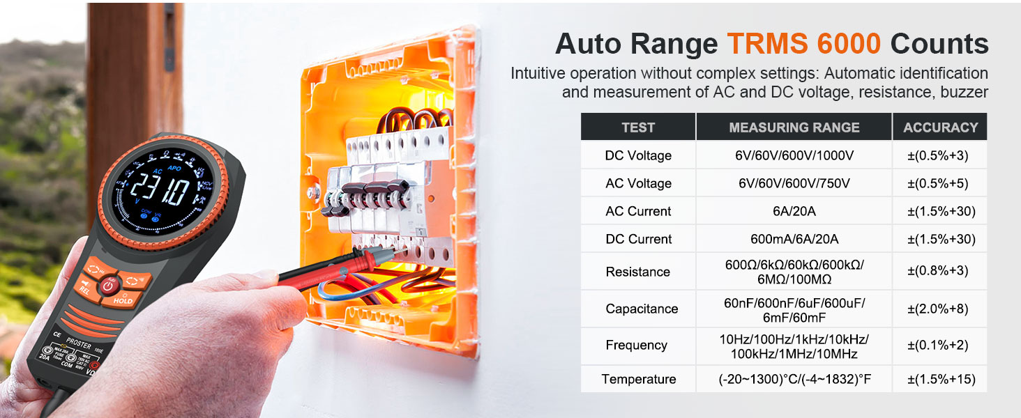 Multimeter 6000 Count