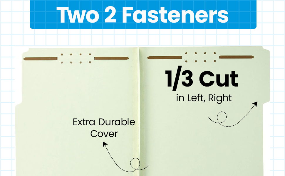 Pressboard Fastener Folders