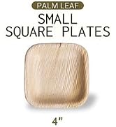 small bamboo plates