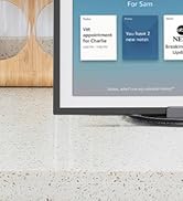 Letlar Tilt and Swivel Stand for Echo Show 15, Make of Aluminum Alloy, Rotatable and Foldable, Ec...