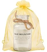 YunKo 50pcs Organza Bags 6x9 Inches Drawstring Gift Bags Mesh Gift Bags White Sheer Organza Weddi...
