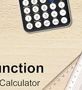 OSALO Scientific Calculator 417 Function 2 Line 10+2 Digits Written Display Solar and Battery Cal...