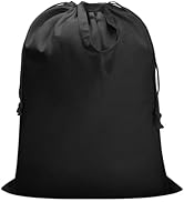 Canvas Laundry Bag 33"Wx 35"H, Thick Canvas Laundry Bag with Handles & Drawstring, Extra Large He...