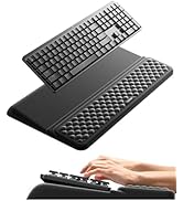 Vaydeer Wrist Rest with Keyboard Stand, Computer Wrist Support Pad, Ergonomic Keyboard Riser Hold...