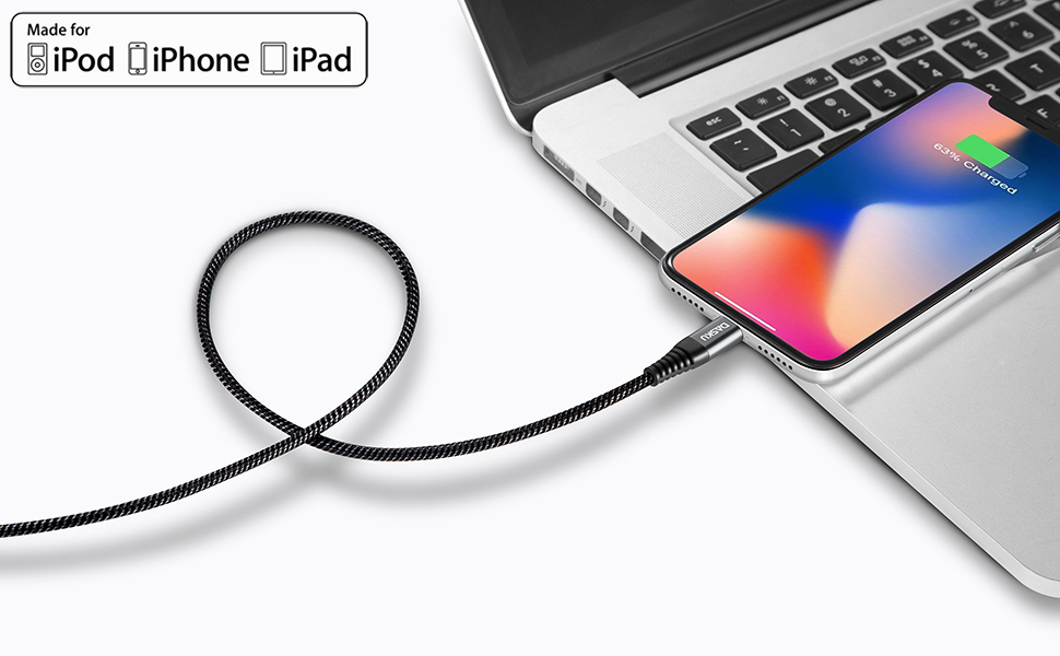 mfi certified iphone cable