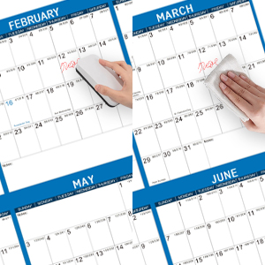 Dry Erase Calendar