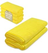 Blue Horizon Microfiber Cleaning Towel – Extra Large Microfiber Washcloth Drying Towel Rag- Ultra...