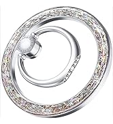 Compatible with MagSafe Phone Grip Stand, Allengel Magnetic Phone Ring Holder with Finger Ring Ki...