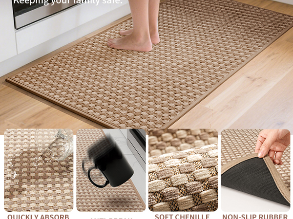 kitchen mats for floor kitchen rugs non slip washable kitchen sink mat absorbent kitchen mats runner