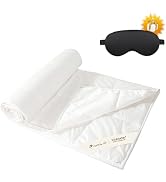 YOUR MOON Summer Lightweight Wool Comforter - Breathable & Thin Duvet Insert for Hot Sleepers, 10...