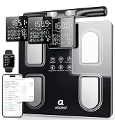 Arboleaf Smart Scale with Handle Display - 8-Electrode Body Pod Fat Scale, 50+ Metrics (BMI, Musc...