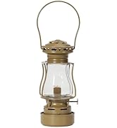 Thous Winds Fuel Lantern with Carry Handle, for Outdoor Camping Hiking Patio Picnic, Brass