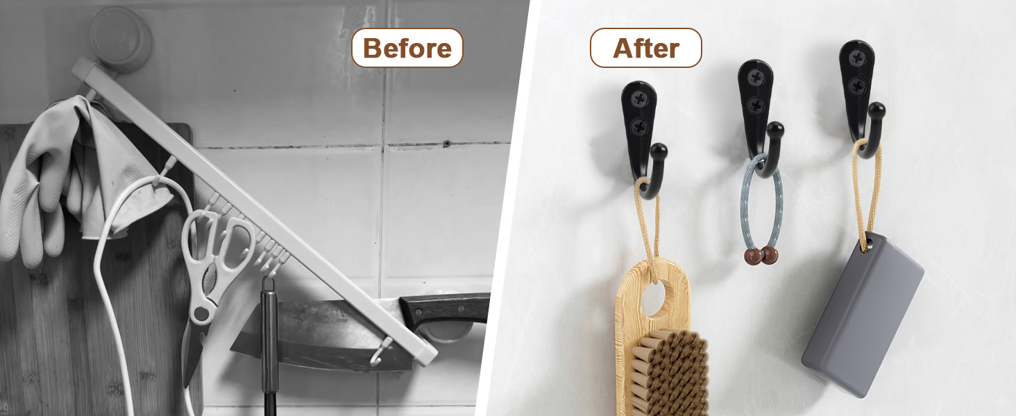 robe hooks for wall