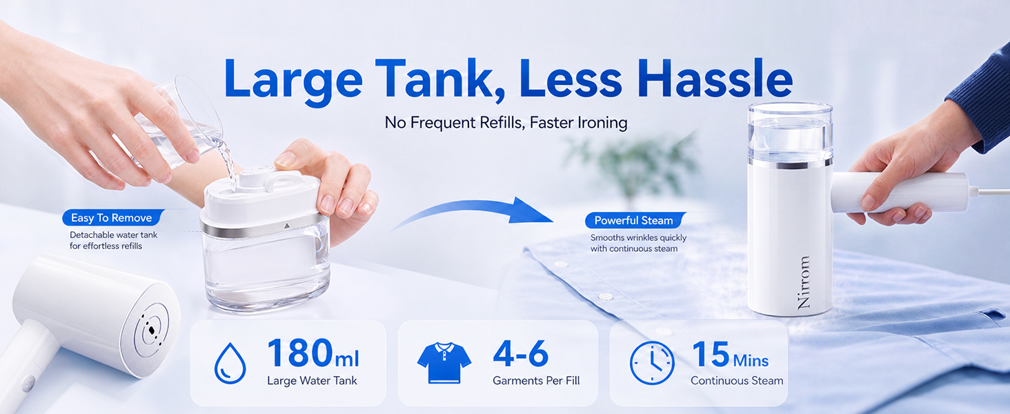 portable steamer for clothes