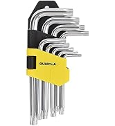 Gunpla 9PCS Hex Key Allen Wrench, Torx Hex Key Allen Star Short Arm Wrench Hex Keys Security Torx...