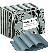600 Counts Oil Blotting Sheets with Bamboo Charcoal, FANDAMEI Blotting Paper for Oily Skin, Oil C...