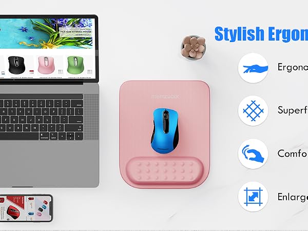 Stylish Ergonomic Mouse Pad