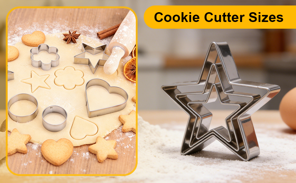 Cookie Cutter sizes