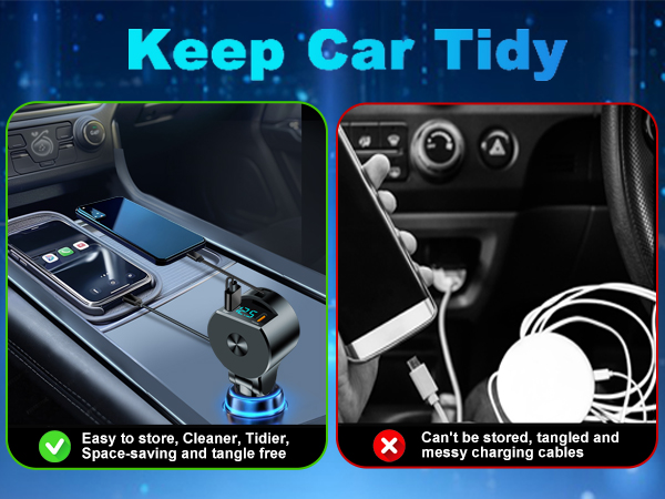 car power adapter fast charging