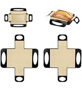 2 Pcs Reusable Silicone Bread Sling, Food-Grade Silicone Bread Loaf Pan Liners & Lifters with 4 H...