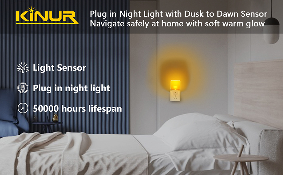 amber night light