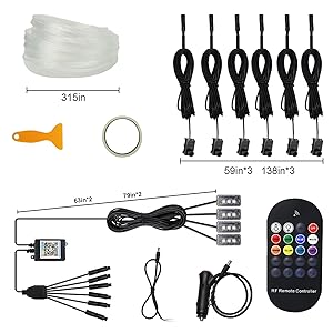 12V Car LED Strip Lights