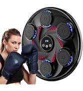 Music Boxing Machine, Wall Mounted Smart Bluetooth Music Boxing Target, Electronic Punching Targe...