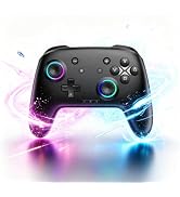 Switch Controller, Wireless Bluetooth Controller for Nintendo Switch 2/Switch/Lite/OLED, game con...