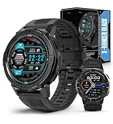 CARBINOX X-Ranger Smart Watch (Answer/Make Calls), Rugged Fitness Tracker IP69K Waterproof, Compa...