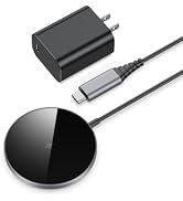 Magnetic Wireless Charger - NANAMI Fast Wireless Charging Pad for MagSafe Charger iPhone 16/15/14...