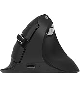 DELUX Wireless Ergonomic Mouse, Vertical Mouse for Small Hands (M618MINI) | Silent Click Ergo Mou...