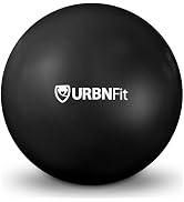 URBNFit Mini Exercise Ball 9” – Small Pilates & Yoga Stability Ball for Core Strength, Balance, P...