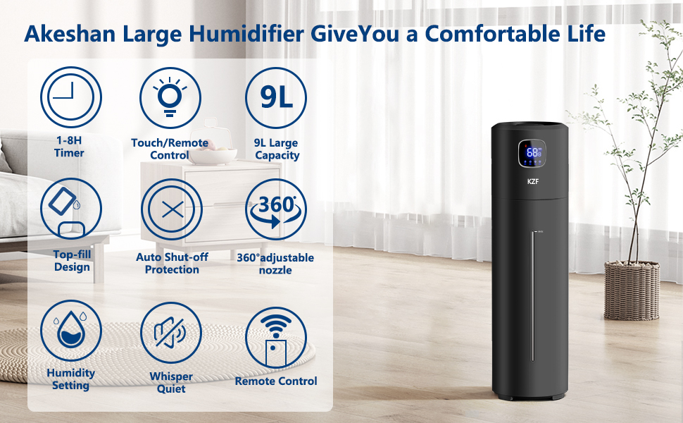 humidifier for large bedroom