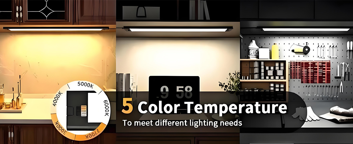under cabinet lighting