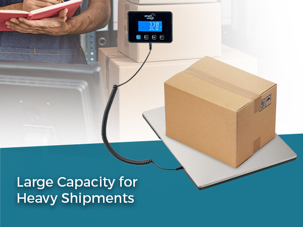 large capacity for heavy shipments