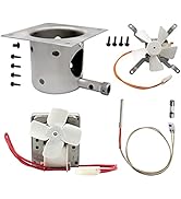 Auger Motor,Grill Induction Fan Kit, Fire Burn Pot and Hot Rod Ignitor,Replacement Parts with Scr...