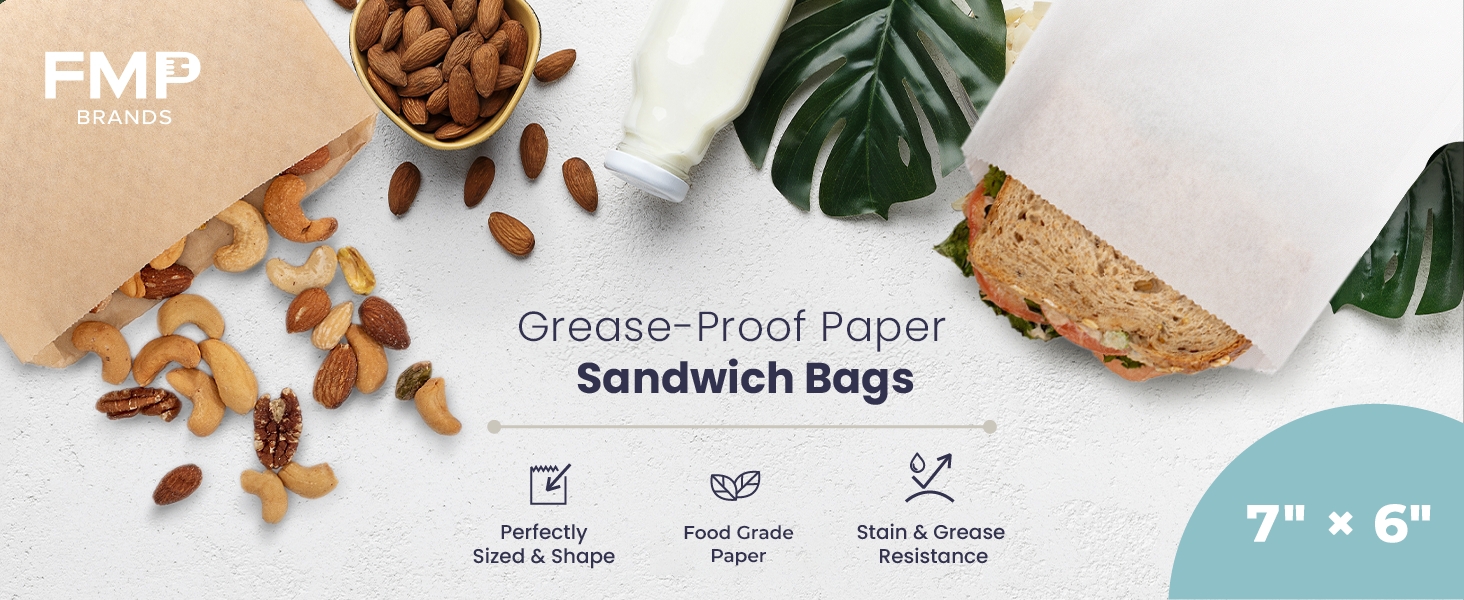 sandwich bag size 7x6