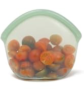 Hugger Bags Silicone Reusable Lunch & Snack Bag by Food Huggers | Durable Storage, BPA Free, Dish...