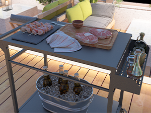 dinning cart table
