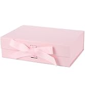 Large Gift Box with Lids 13x9x4 Inches Magnetic Gift Box with Lid and Ribbon for Presents,for Chr...