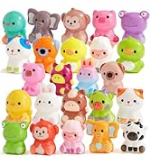 24PCS Party Favors for Kids Slow Rising Animal Fidget Toys, Goodie Bag Pinata Stuffers Treasure C...