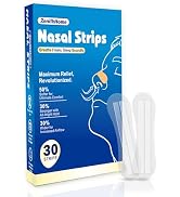 ZenithHome Upgraded Nasal Strips, 30 Count - Enhanced Comfort and Stay for Snoring Relief, Anti S...