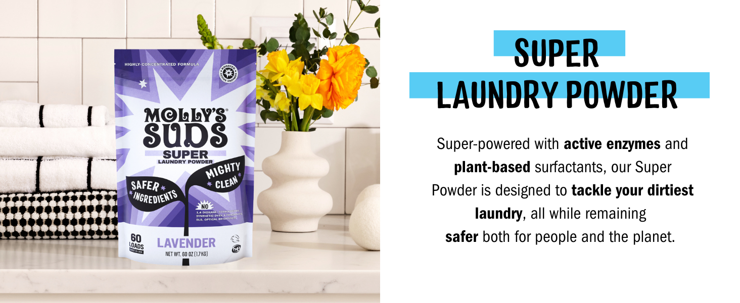 Designed to tackle your dirtiest laundry, all while remaining super-safe.