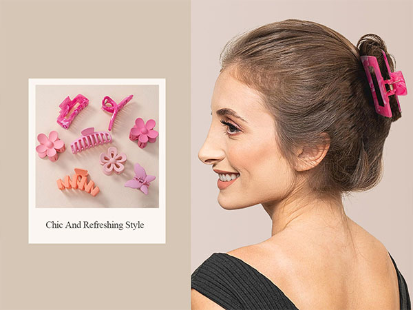 hair claw organizer gril clips hair hair clips for curling pretty hair accessories tiktok trend