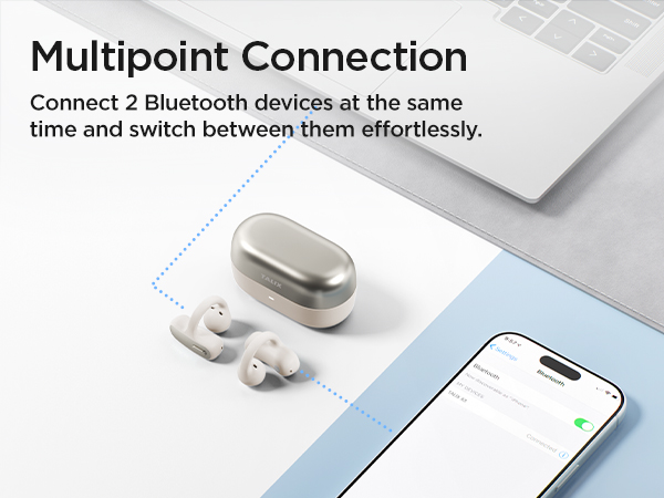 clip-on wireless bluetooth earphones