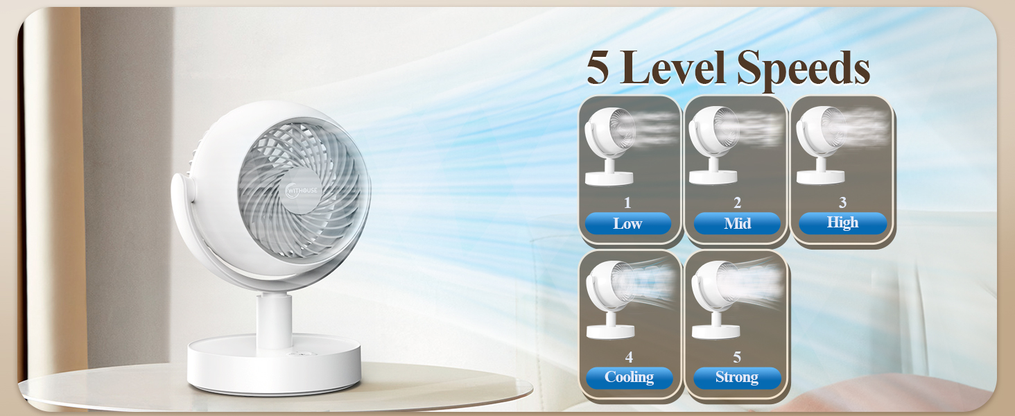 flexbreeze high velocity silent electricos living cool camp indoor