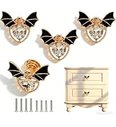 Sutfmwe Bat Knob, Gothic Knobs Pulls Handle for Cabinet Drawer Closet Dresser Bookcase Wine Coole...