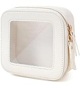 FFpaw Clear Makeup Bag, Small Makeup Bag TSA Approved Toiletry Bag Cosmetic Travel Bag Cute Makeu...
