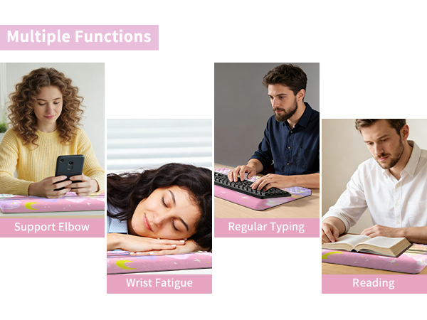 2 in 1 Ergo Comfy Keyboard Pad with Wrist Support —— Where Health Meets Comfy