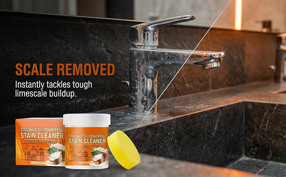 Coconut Oil Stain Cleaner